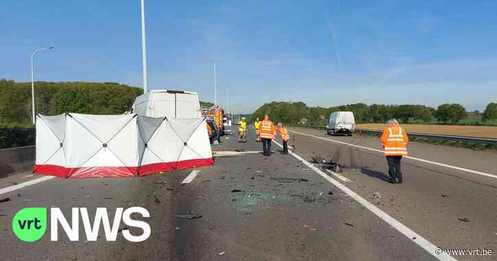 Ongeval op E314 in Tielt-Winge eist één dode en verschillende gewonden - VRT NWS