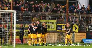 Alemannia Aachen: Wenn der Blick auf die Tabelle keine schlechte Laune mehr auslöst - Aachener Zeitung