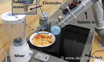 Robot chef is trained to taste food at different chewing stages