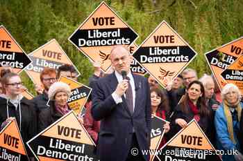 Lib Dem leader targets 'blue wall' in final day of campaigning - Ealing Times