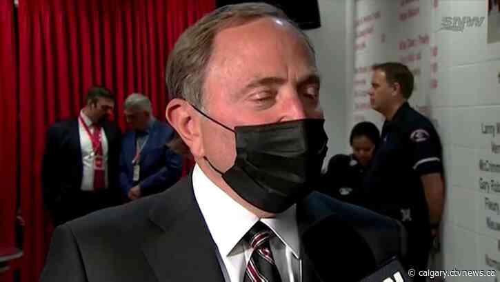NHL president Gary Bettman lobbies for new Calgary arena during interview
