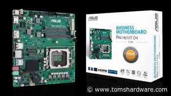 Asus Pro H610T ITX DDR4 SO-DIMM Motherboard Hits Retail This Week - Tom's Hardware