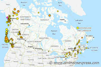 400 and counting: April a busy month for earthquakes in BC – Vanderhoof Omineca Express - Omineca Express