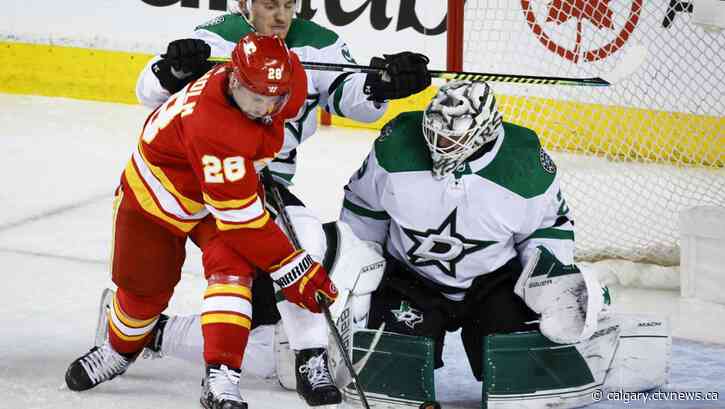 Lindholm scores lone Flames goal in 1-0 win over Stars to start playoff series