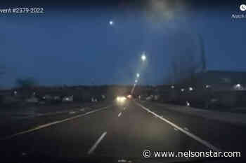 VIDEO: 'Fireball' blazes across Fraser Valley night sky – Nelson Star - Nelson Star
