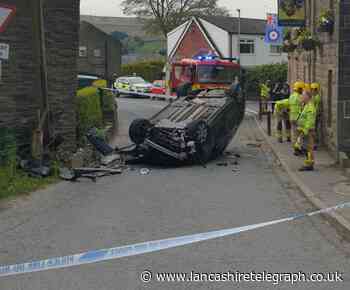 Driver suspected to be on nitrous oxide flips car in Whitworth crash