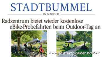 Anzeige: Radzentrum bietet wieder kostenlose eBike-Probefahten beim Outdoor-Tag an