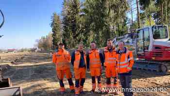 Sicherung der Trinkwasserversorgung: Bauarbeiten am Töginger Wassernetz