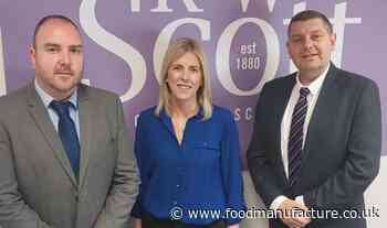 R&W Scott announces senior appointments - FoodManufacture.co.uk