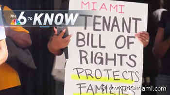 6 to Know: Miami-Dade County Approves ‘Tenant's Bill of Rights'