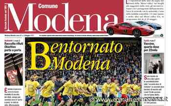 E' online "Modena Comune" di maggio - Comune di Modena
