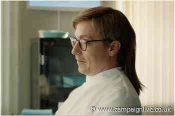 American Express spot is business in the front and a party in the back