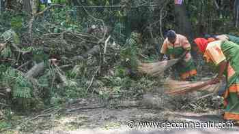 Roads turn rivers as Smart City Bengaluru gets swamped by an hour of rain - Deccan Herald