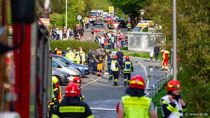 Feuer in Mehrfamilienhaus: Großeinsatz in Coburg - br.de