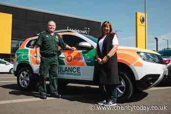 Lifesaving 999 vehicle is donated to FastAid Dudley by Arrive Alive - Charity Today News