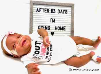 NICU angel goes home after 113 days at Brookwood Baptist Medical Center - WBRC