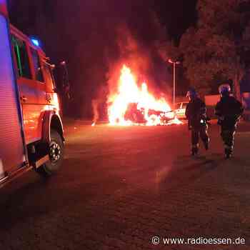 Auto brennt in Essen: Polizei sucht Zeugen - Radio Essen