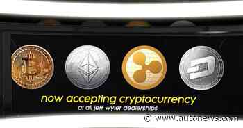 More car dealerships accepting cryptocurrency - Automotive News
