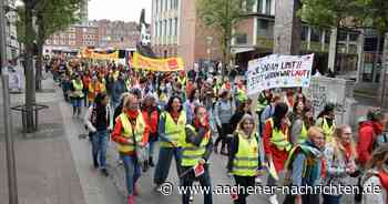 Städtische Einrichtungen : Warnstreik legt in Aachen 56 Kitas lahm
