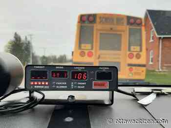 School bus driver clocked at 46 km/h over limit with kids aboard: OPP