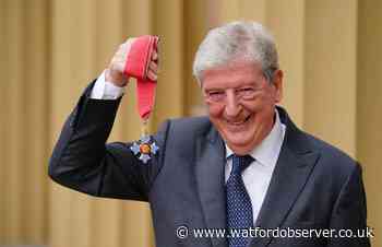Watford's Roy Hodgson receives CBE at Buckingham Palace