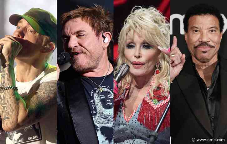 Eminem, Duran Duran, Dolly Parton and Lionel Richie to be inducted into Rock & Roll Hall Of Fame