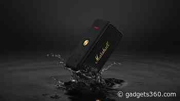 Marshall Willen, Emberton II Portable Speakers With Stack Mode Launched: Price, Specifications