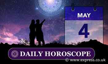 Daily horoscope for May 4: Your star sign, astrology and zodiac - Express
