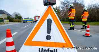 B303 im Landkreis Kronach: Unfall mit mehreren Fahrzeugen