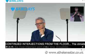 Barclays shareholder meeting disrupted by climate change protesters - St Helens Star