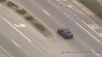 WATCH: Driver in Custody After High-Speed Police Pursuit in Miami-Dade, Broward