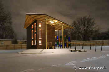 Drury University architecture students to hold open house for distinctive Revive 66 Campground shelter - Drury Newsroom
