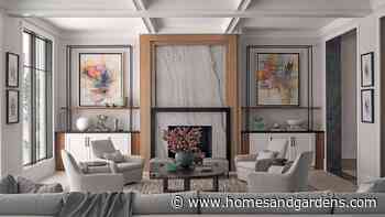 Calm colors and spacious rooms let art and architecture shine in this new home - Homes & Gardens