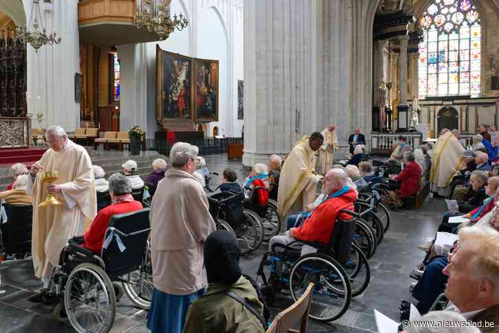Bisdom Antwerpen viert Mariale meibedevaart in kathedraal: “Die lach op het gezicht van de mensen, daar doen we het voor”