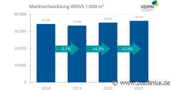 2021 Absatzplus bei Trockenmörteln und WDVS