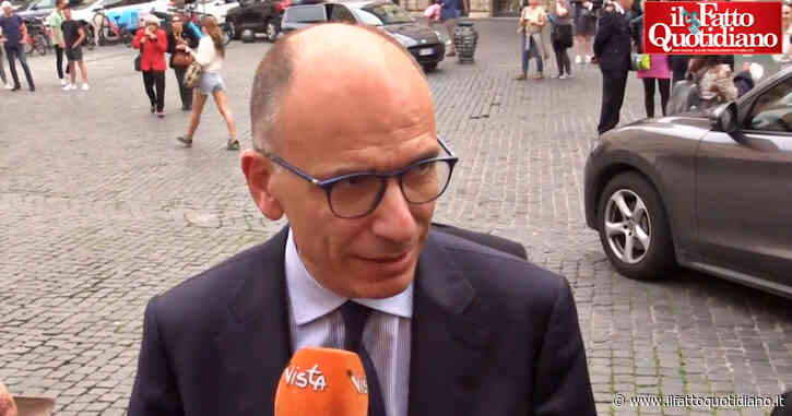 Guerra Russia-Ucraina, Letta: “Mi fido di Draghi, in questo momento c’è bisogno di unità”