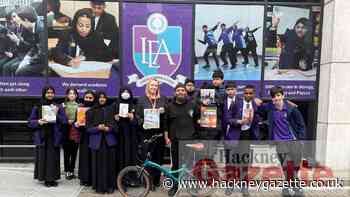 Bookbike London make landmark delivery in Hackney - Hackney Gazette