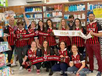 Ce pharmacien a offert des maillots de l'OGC Nice à ses employés