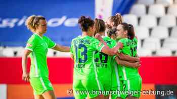 Der VfL Wolfsburg legt eine Hand an die Meisterschale