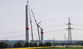 Windräder-Bau bei Völlinghausen hat begonnen: Die ersten Türme ragen in die Höhe - Der Patriot Lippstädter Zeitung