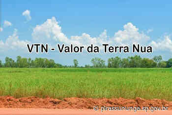 Atualização do VTN “Valor da Terra Nua” do município de Pirassununga. - pirassununga.sp.gov.br