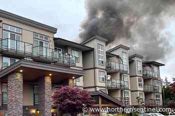 VIDEO: 160 units evacuated in large apartment fire in Abbotsford - Kitimat Northern Sentinel