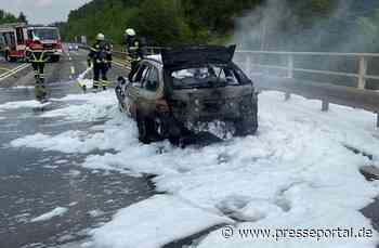 POL-PPTR: Fahrzeugbrand