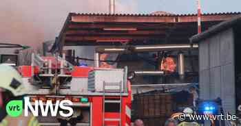 Zware brand in houtverwerkend bedrijf in Pittem - VRT NWS