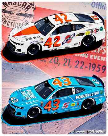 Ty Dillon, Erik Jones to Honor Lee and Richard Petty with Darlington Throwbacks - Jayski.com