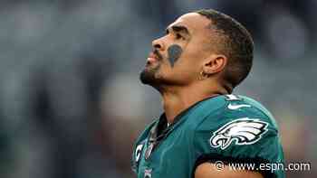 QB Hurts relishing 'opportunity' to lead Eagles