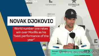 Novak Djokovic rates win over Gael Monfils at Madrid Open as his 'best performance of the year' - Eurosport COM