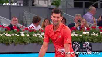 Novak Djokovic beats Gael Monfils in Madrid | Video | Watch TV Show - Sky Sports