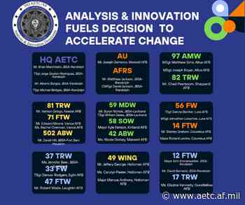 Analysis & Innovation fuels decisions to accelerate change - aetc.af.mil