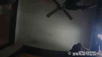 GRAPHIC CONTENT WARNING: Body camera footage of incident where RPD Officer was blinded